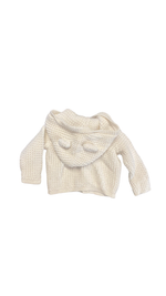 White Carters Cardigan, NB