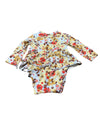 Yellow Floral Carter's Long Sleeve, 12M
